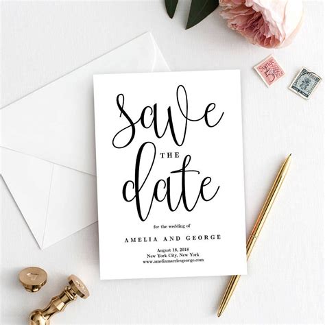 etsy save the date